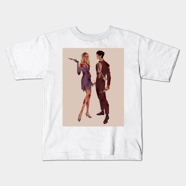 Killer Queen Kids T-Shirt by Eileen Widjaja